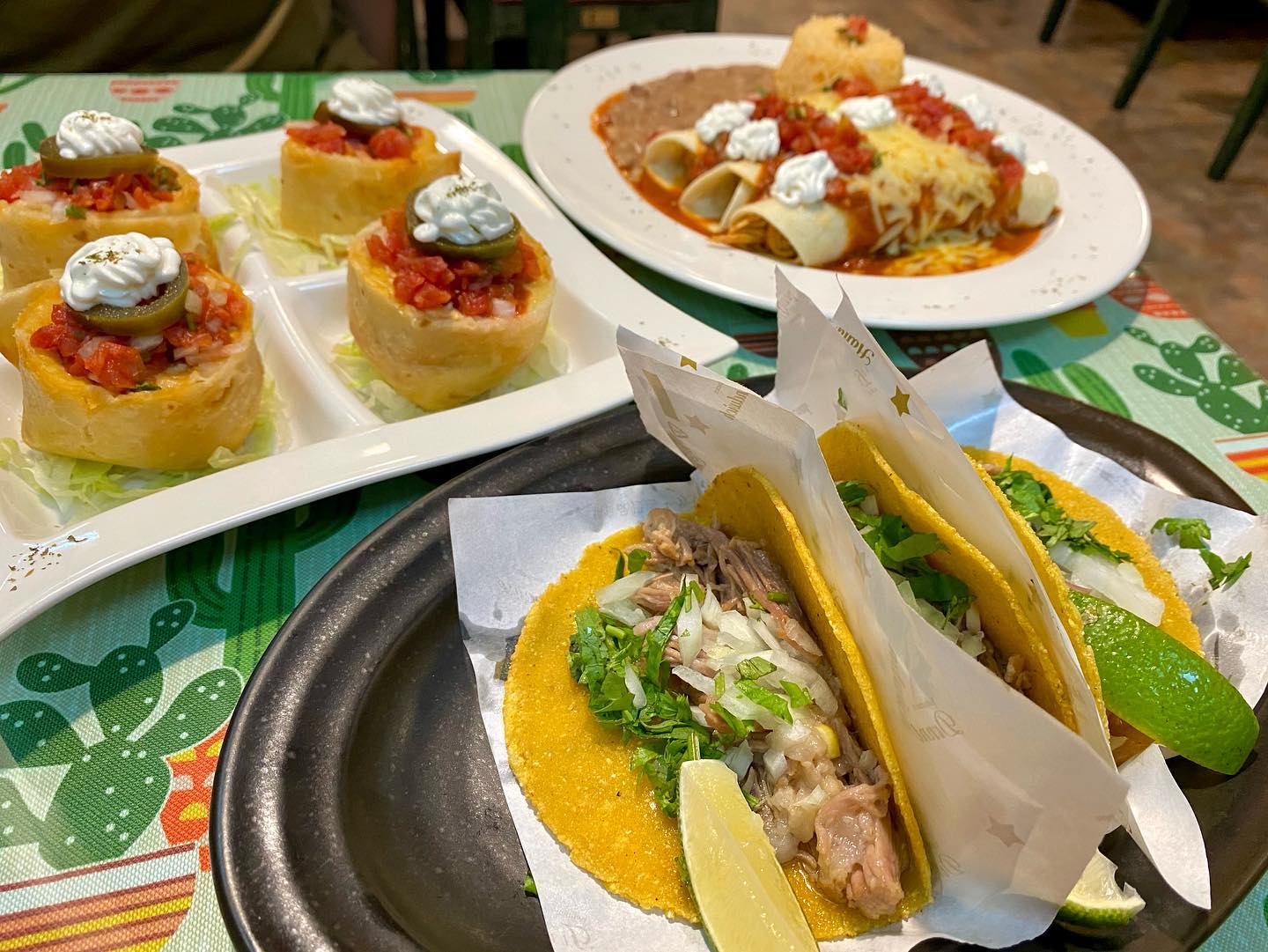 Soft Tacos Dish
